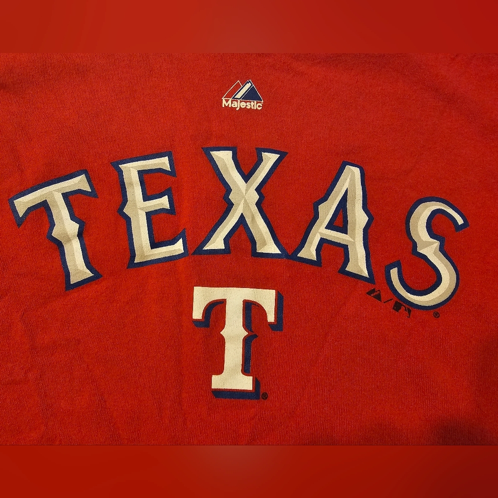 Texas Rangers youth t-shirt.  Size:M